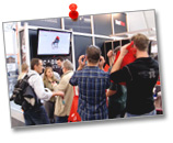 CADENAS tradeshow entertainment features at the Motek 2010 with Afag